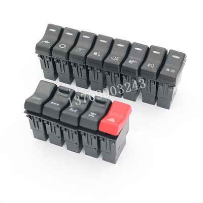 適配重汽豪沃德卡翹板開關(guān)面板改裝淋水滴水按鈕其他 原價5.